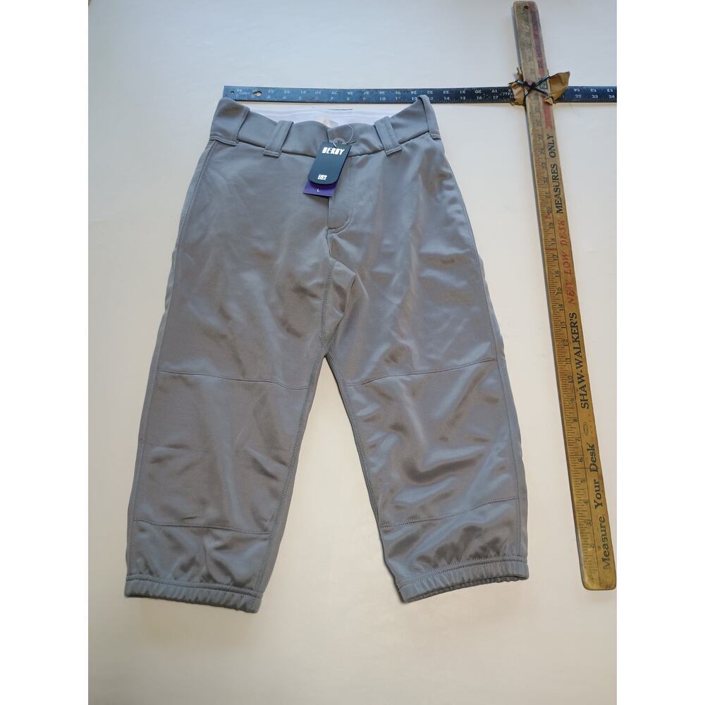 BEROY Grey Baseball Knicker Pants - Reinforced Knees